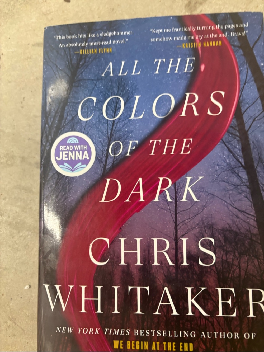 All the Colors of the Dark Chris Whitaker Hardcover First Edition Crown 2024